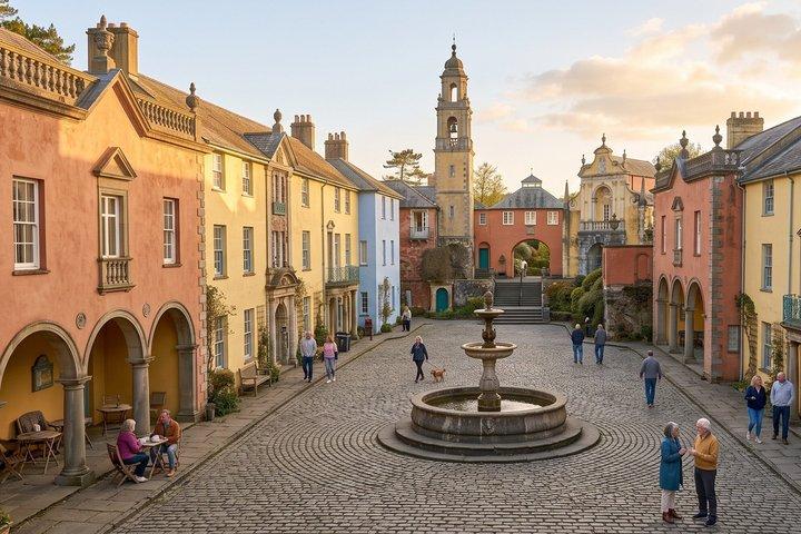 Tour privato personalizzato dei castelli di Llandudno e Portmeirion