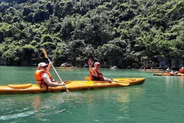 Croisière d'une journée de luxe à Hera : Scenic Lan Ha Bay Getaway from Halong