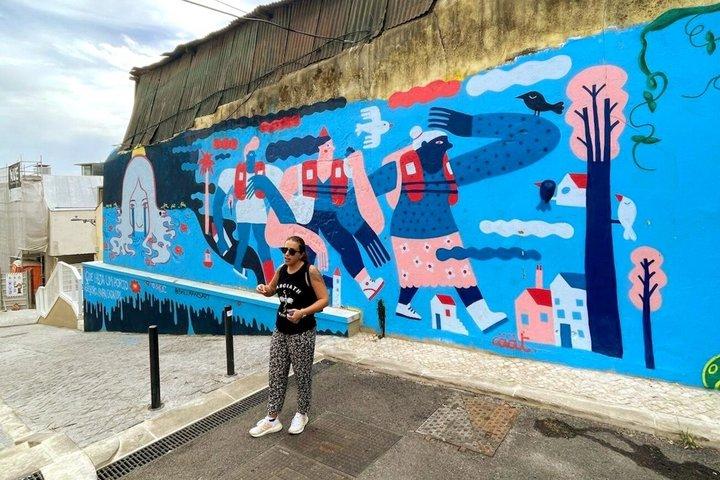 Kickstart Street Art Tour in Lisbon with Street art Specialists