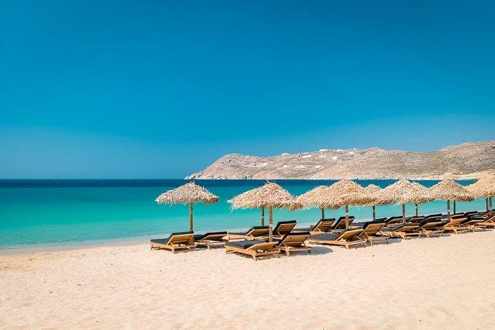 Mykonos Beach Break Shore Excursie voor passagiers van cruiseschepen