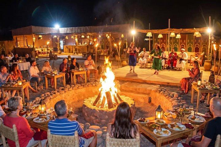 From Marrakech: Sunset Dinner in the Agafay Desert