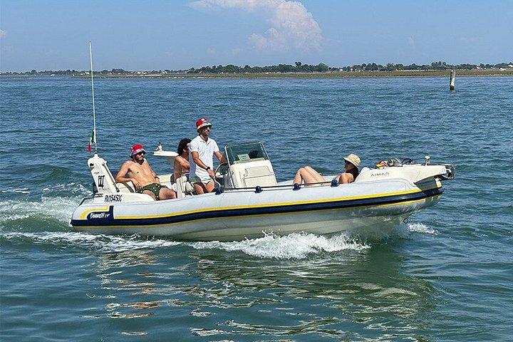 Excursion privée en bateau dans la lagune de Venise