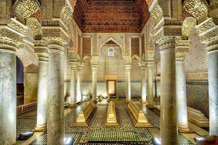 Marrakech Heldagstur med lokal kvinnlig Guide