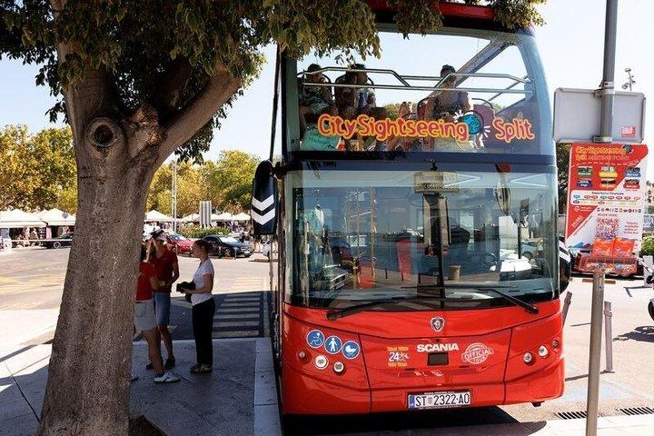 Visite de la ville Split 3 Itinéraires Tour en bus, visite à pied + forteresse