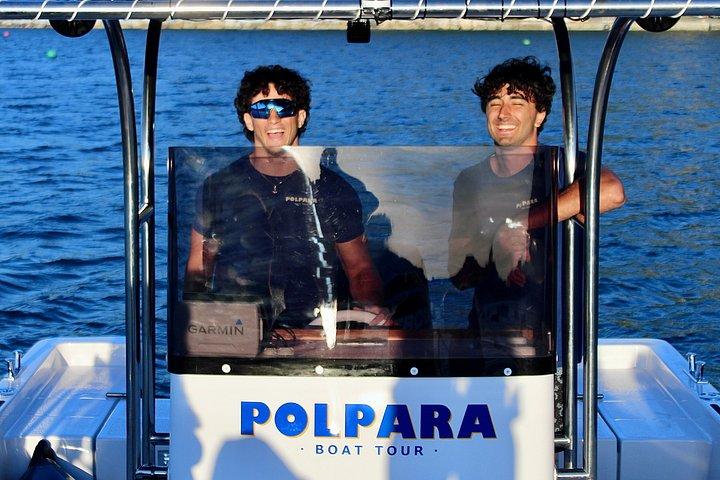 ラ・スペツィア：ポルトヴェーネレのボートツアー（ランチ付き、地元料理とワイン付き）