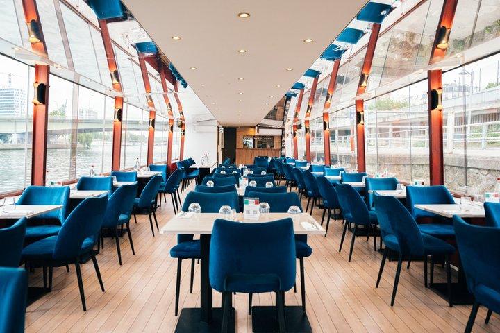 Crociera con cena in barca Theo sulla Senna a Parigi in stile trattoria italiana