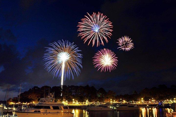 Sunset e Fireworks Kayak Guided Tour
