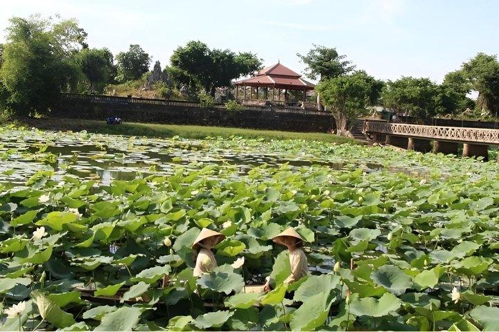 Ciclo Hue City Tour e cruzeiro de barco com jantar