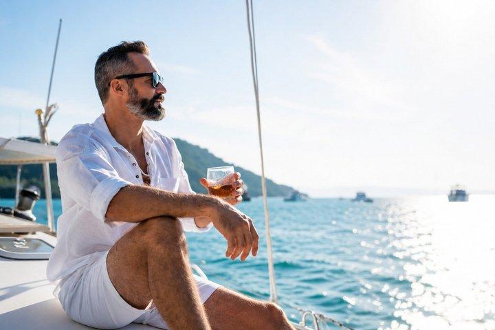 Privat yacht til Saona Island luksus 56ft fra Punta Cana