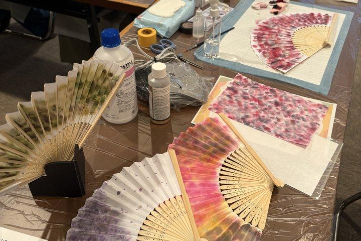 【ニューオープン】東京で日本語折り扇アート体験