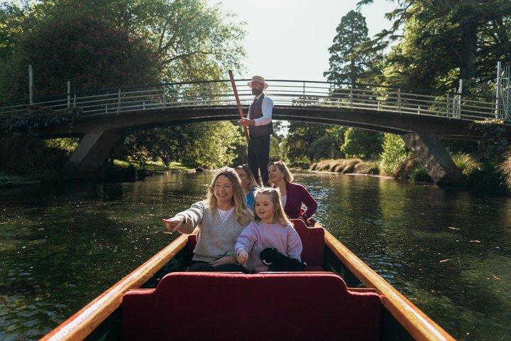 Punting on the Avon Antigua Boatsheds