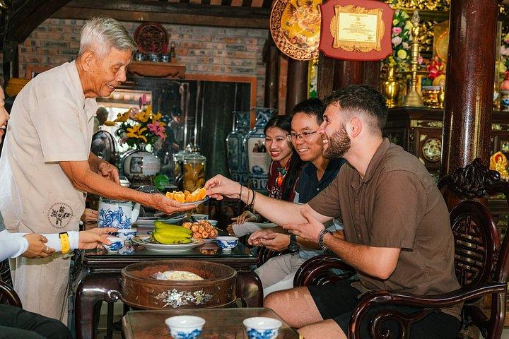 ダナンから：フエのインペリアルシティと柑橘類の村々（ランチ付き）