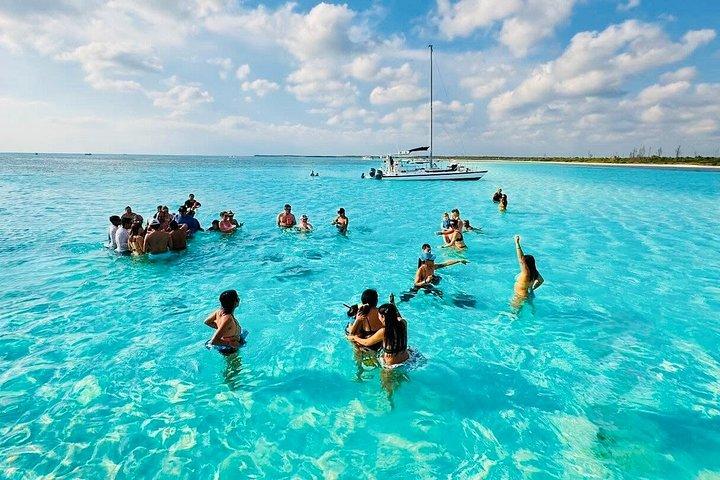コスメル島のパランカール、トルトゥガス、シエロ、シエリトでのシュノーケリング