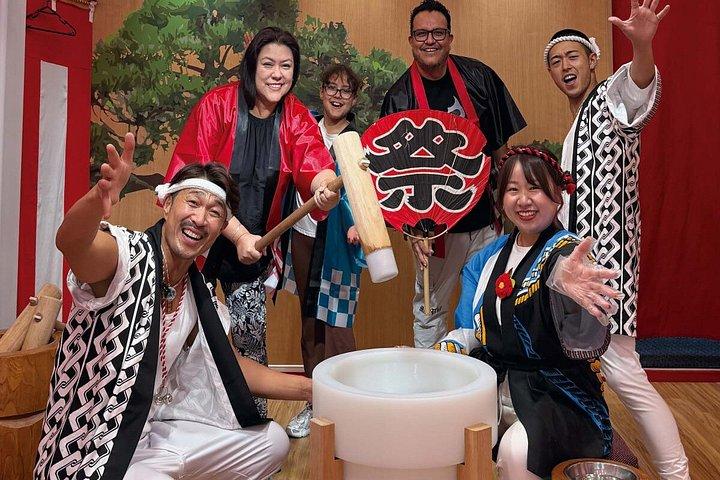 大阪まつりフォト体験 もちつき＆お祭りバイブス
