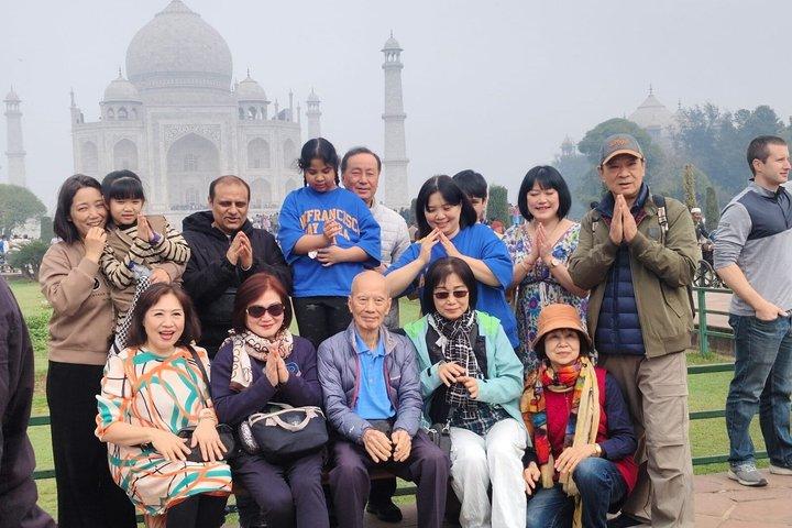 De New Delhi : Visite privée de Tajmahal avec voiture