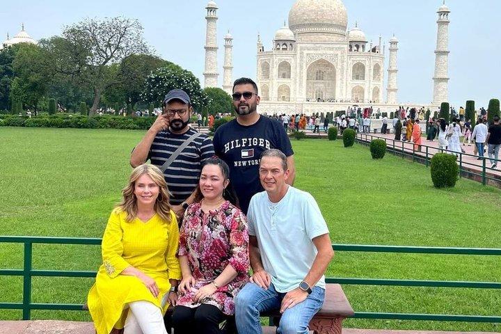 De New Delhi : Visite privée de Tajmahal avec voiture