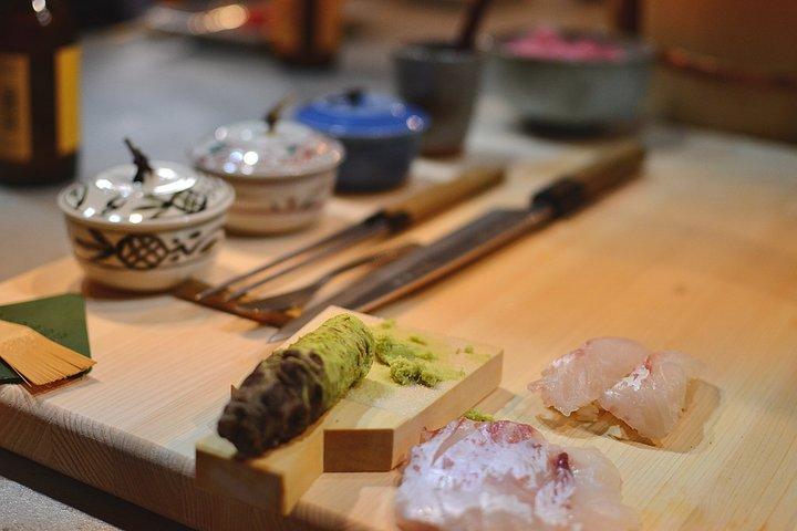 Private Sushi Making Class near Ginza