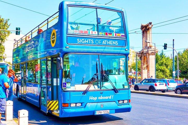Acropolis & Museum, 2 - Day Hop-On Hop-Off og døgnåben transport