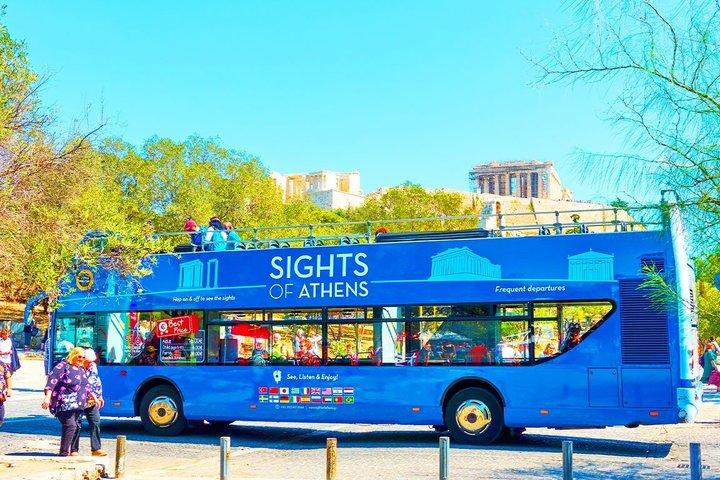 Acropolis & Museum, 2 - Day Hop-On Hop-Off og døgnåben transport