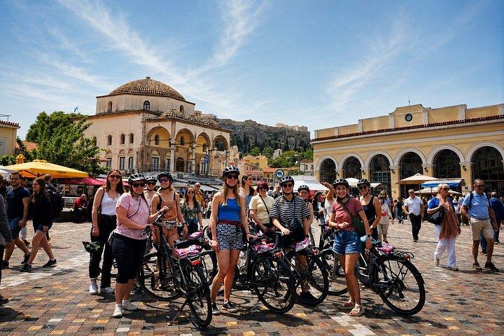 Privat Athen elektrisk cykeltur
