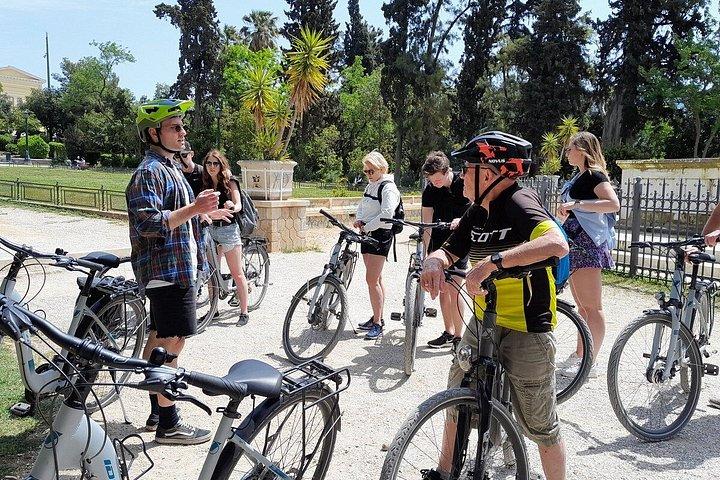 Privat Athen elektrisk cykeltur