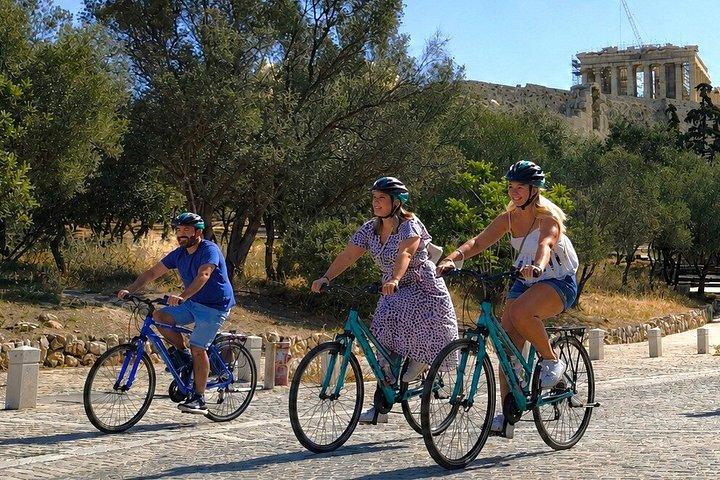 Privat Athen elektrisk cykeltur