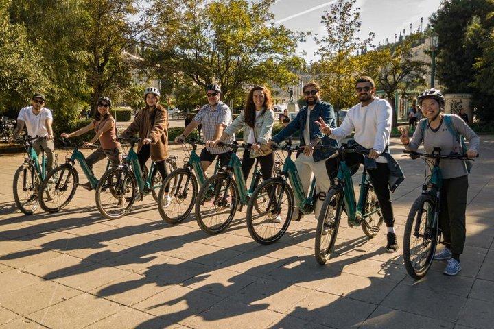 Privat Athen elektrisk cykeltur