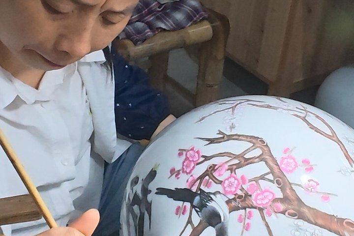 Visite de l'atelier de porcelaine de Jingdezhen et expérience artisanale
