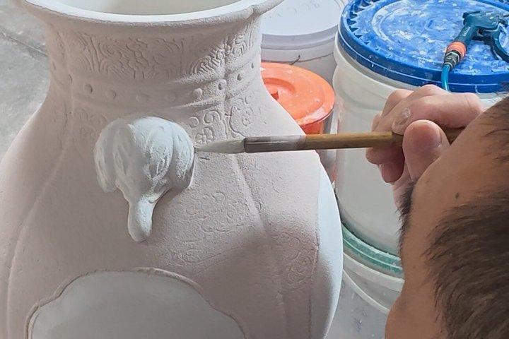 Visite de l'atelier de porcelaine de Jingdezhen et expérience artisanale