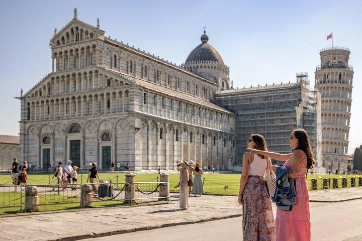 Halvdagstur i Pisa fra Firenze med valgfri indgang til tårnet