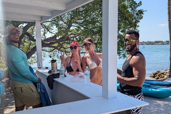 Paddle de Lua Cheia para Pelican Island em Miami
