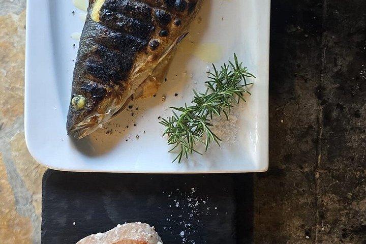 Ston & Peljesac：プレミアムワイン付きオールインクルーシブ5コースランチ