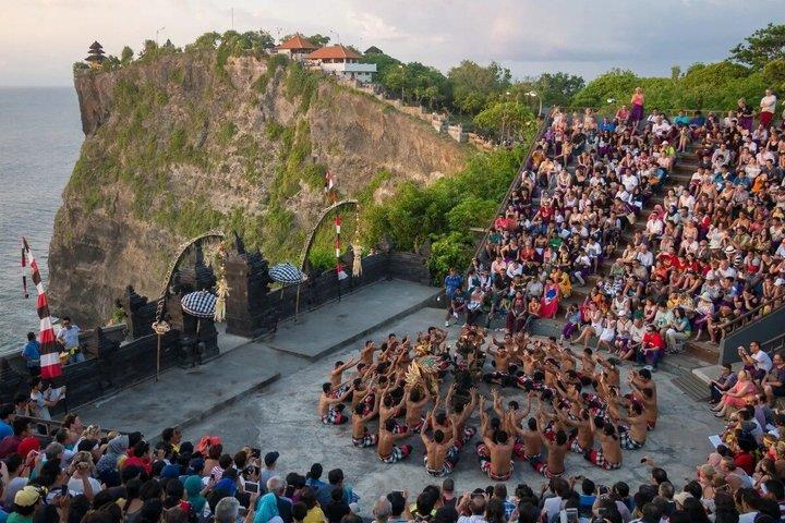Bali Full Day Tour Beaches Uluwatu Temple and Kecak Dance