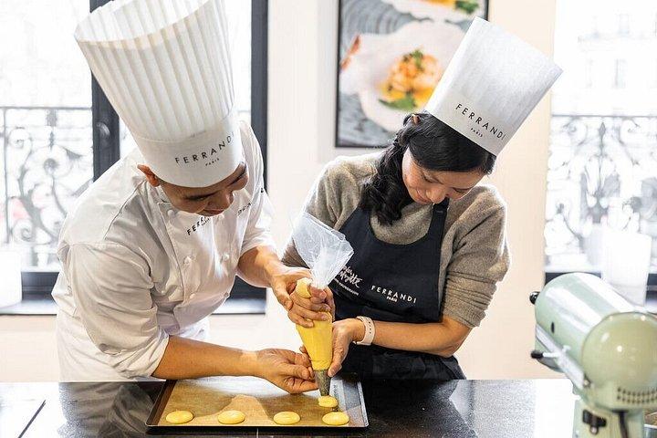 パリ：フェランディ製菓料理教室＆フランス語ワインテイスティング
