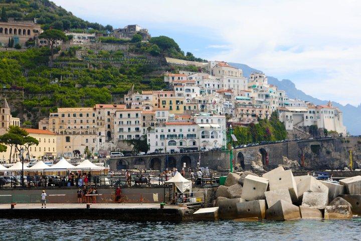 Amalfi, Positano og Ravello: Bådtur fra Napoli