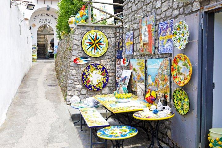 Båttur i Amalfi, Positano och Ravello från Sorrento