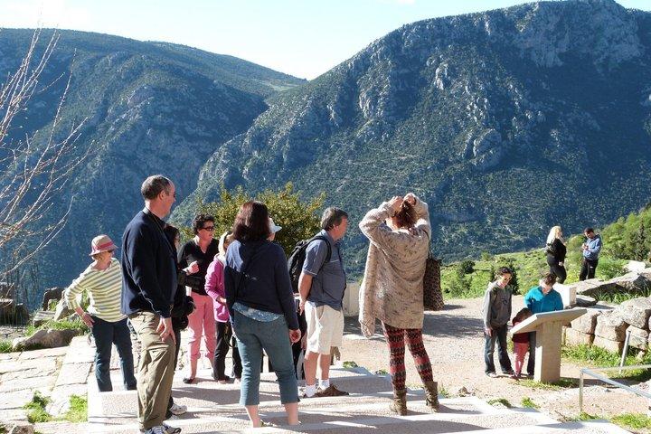 Delphi Site & Museum Private Tour mit lizenziertem Fortgeschrittener & Tickets