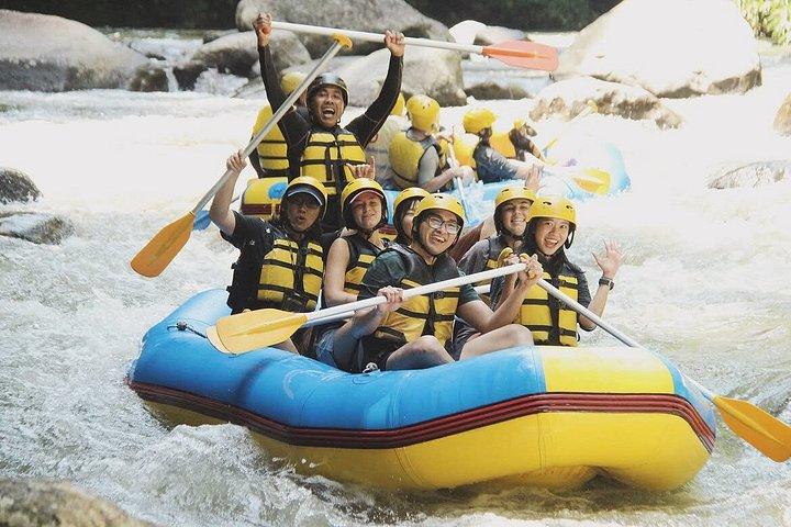 究極のゴリラ洞窟ATVとウブド川ラフティングツアー