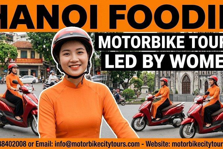 女性が率いるハノイバイクツアー：ハノイの田舎をバイクで巡るツアー