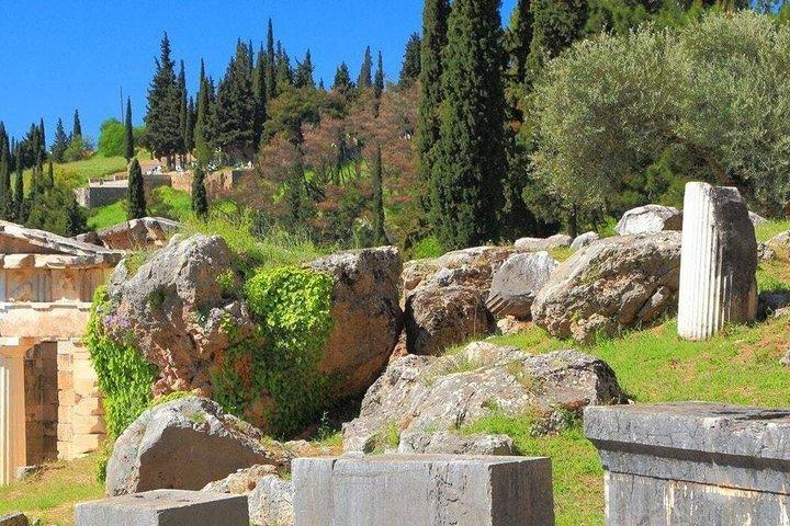 Delphi Site & Museum Private Tour mit lizenziertem Fortgeschrittener & Tickets