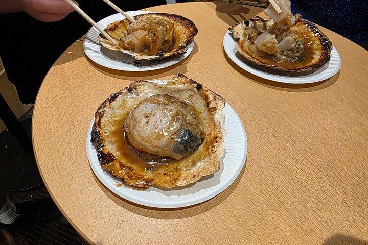 東京魚市場築地プライベートフードツアー3品試食付き