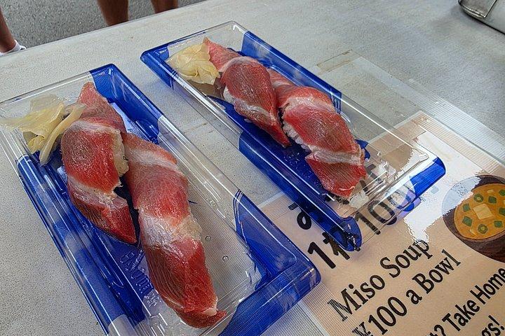 東京魚市場築地プライベートフードツアー3品試食付き