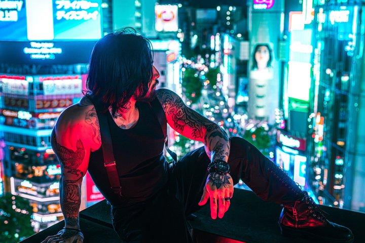 Sesión de fotos de Tokyo Neon Night