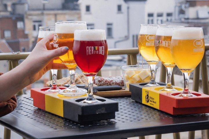 Belgian Beer World Experience: Beer Tasting + Rooftop Beer