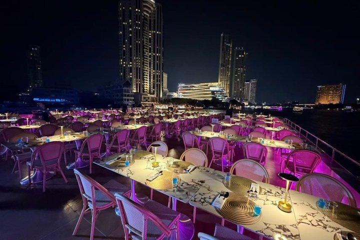Newest Galaxy Luxury 5-Star Bangkok Chao Phraya Dinner Cruise