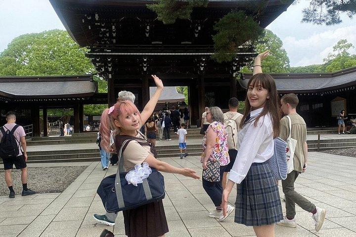 School Uniform and Harajuku Kawaii Adventure Tour