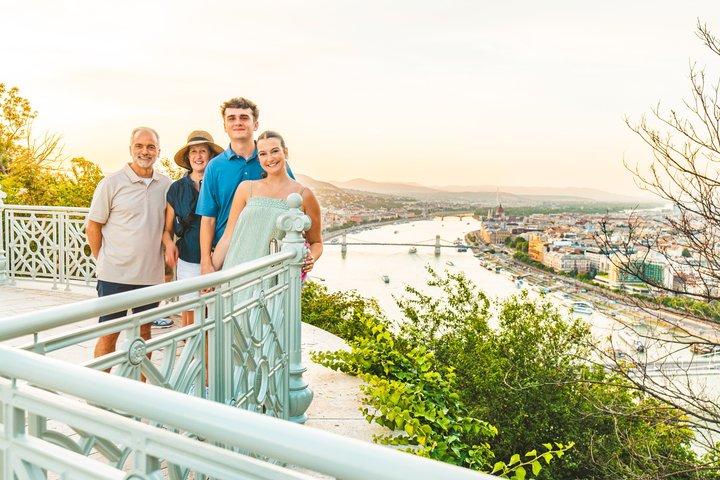 Budapest Sesión de fotos desde Ciudadela y Colina Gellért