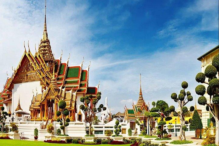 3 templos emblemáticos Gran Palacio Wat Arun y Wat Paknam con almuerzo