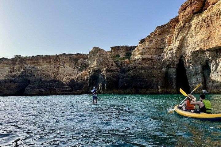 Benagil Kayak Tour at Sunrise and Sunset - Exclusivo em grupo pequeno