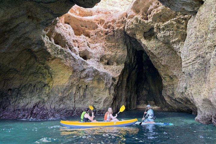 Benagil Kayak Tour at Sunrise and Sunset - Exclusivo em grupo pequeno